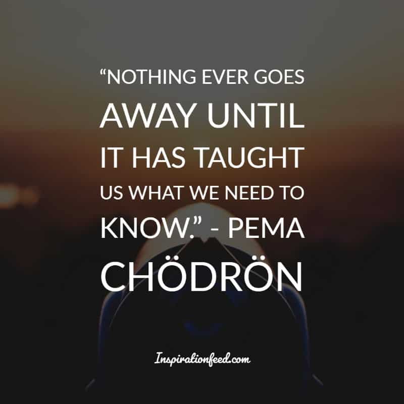 25 Pema Chödrön Quotes And Sayings For Inner Peace Inspirationfeed