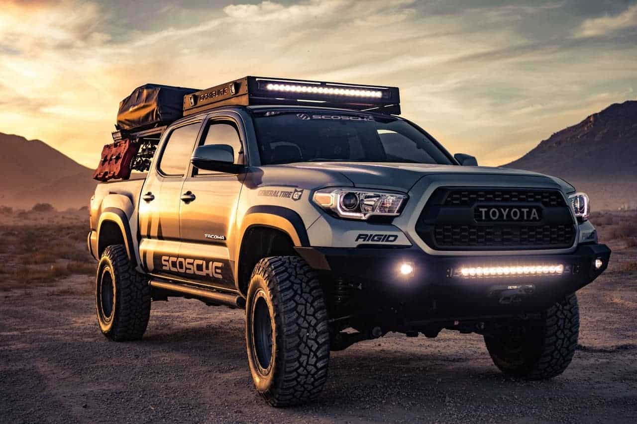 Stunning offroad toyota truck-min