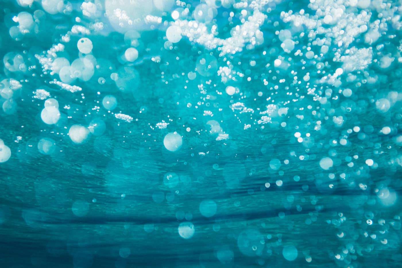 Bubbles in the ocean