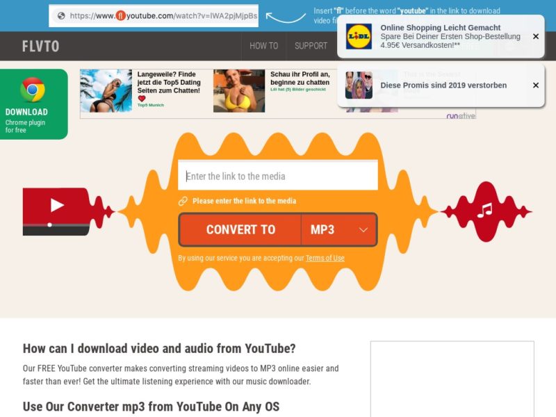 Fast youtube mp3 converter