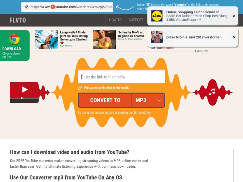 converter mp3 youtube google chrome