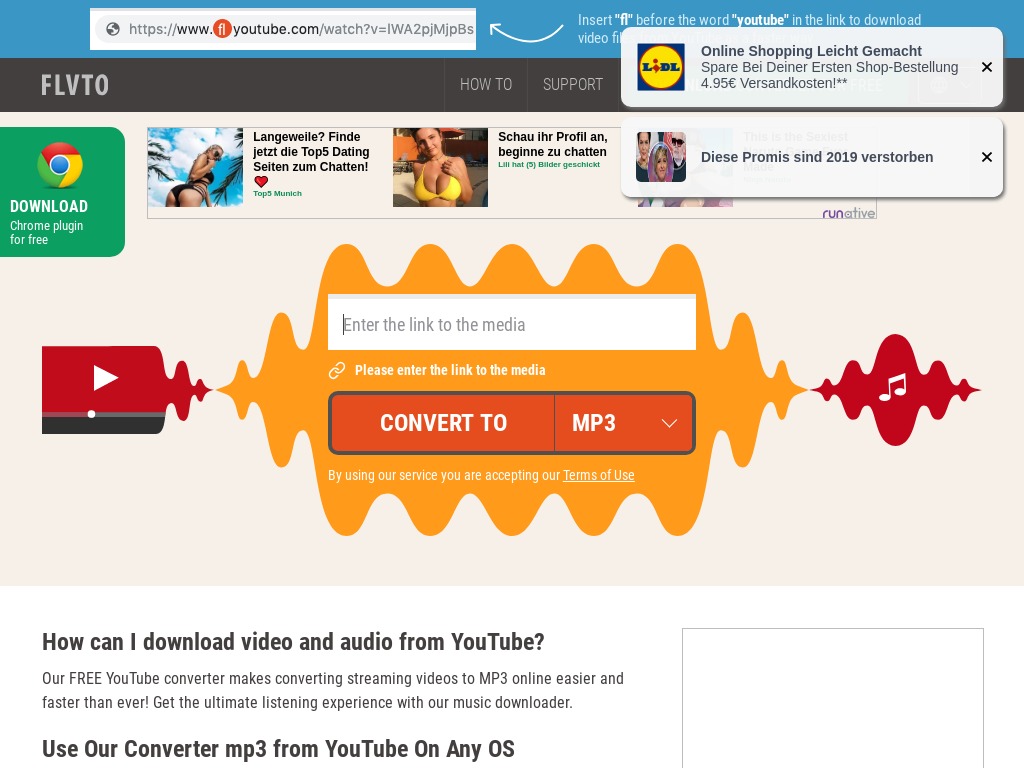 easy youtube to mp3 converter chrome