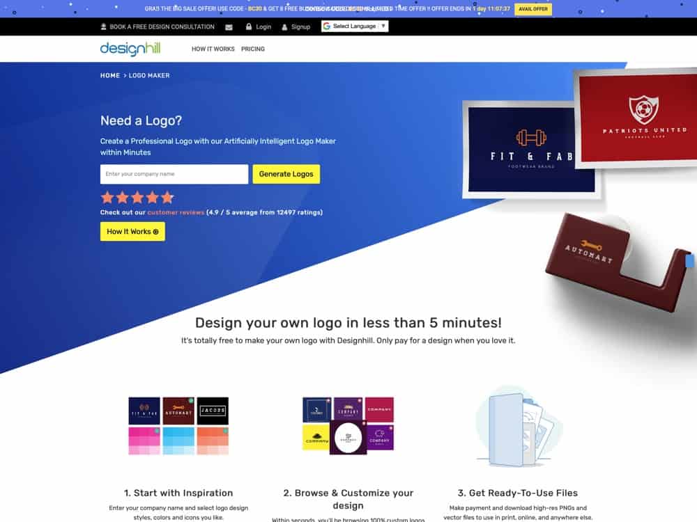 Logo Maker – Create Professional Logos for Free in Minutes