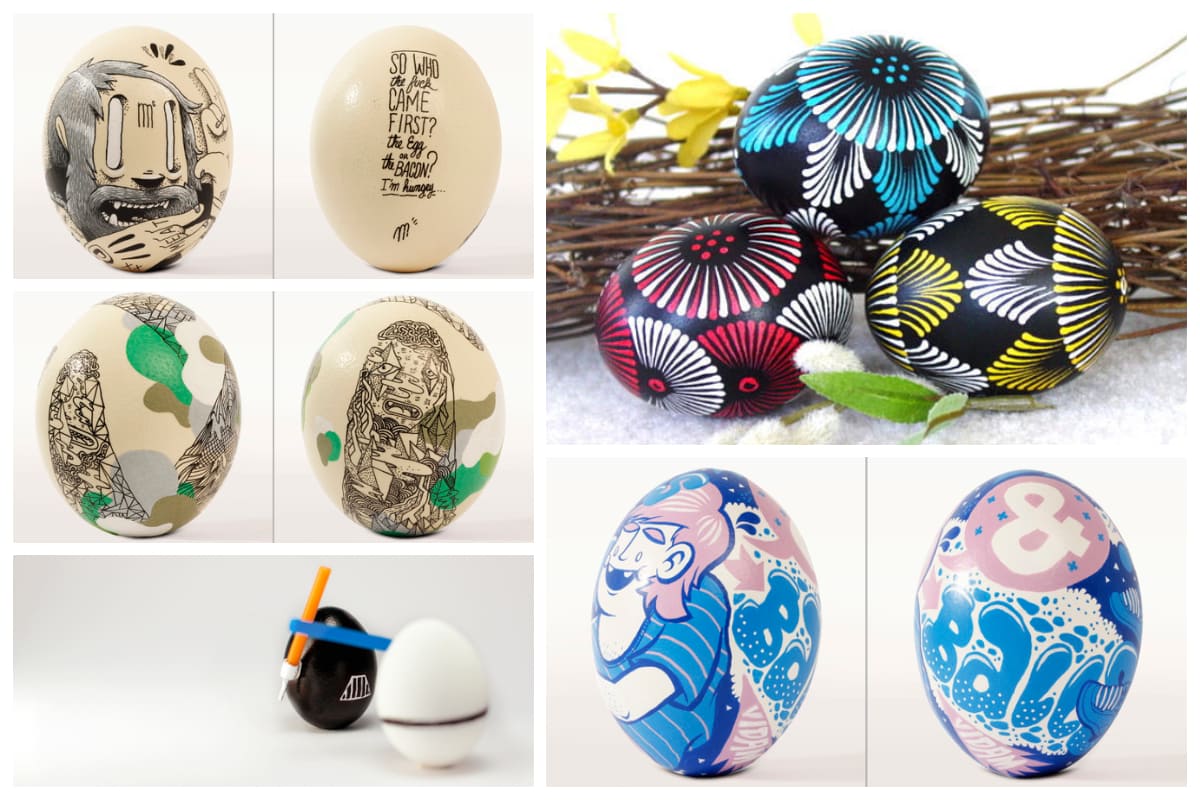 30 Creative Examples Of Easter Egg Designs Inspirationfeed