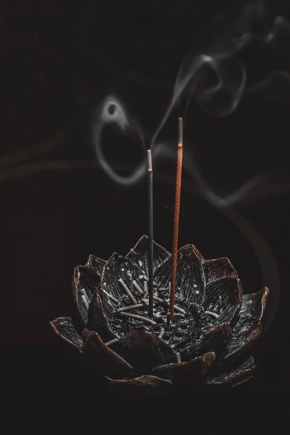 Burning Incense Sticks