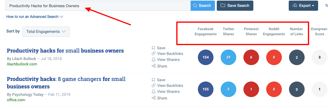 Buzzsumo-Screenshot