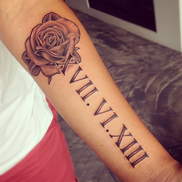 Roman-numeral-tattoo-design