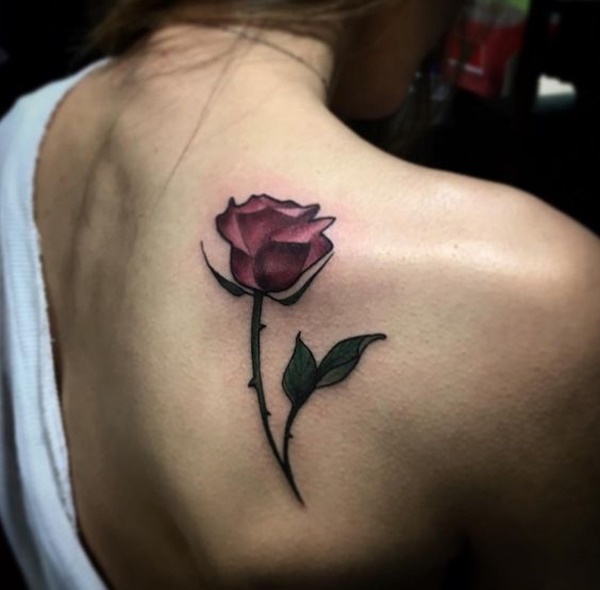 Roses-by-thorns-tattoo-design