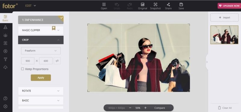 Develop Your Online Shop with Fotor