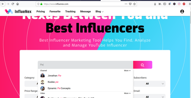 influencer marketing platform