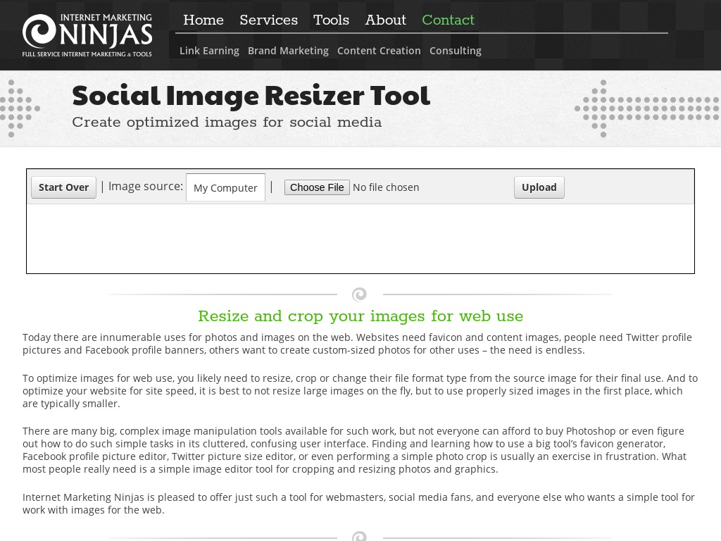 passport photo cropping tool