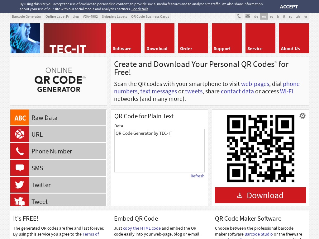 Download Top 15 Free Online Qr Code Generators Inspirationfeed PSD Mockup Templates