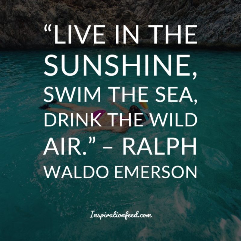 50 Beach Quotes And Sayings For Those Who Love The Sea Inspirationfeed