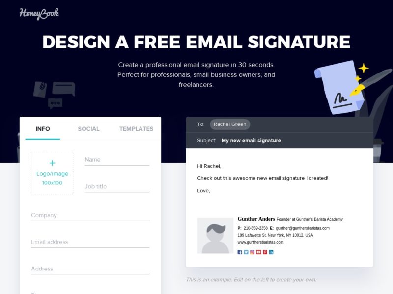 email signature generators