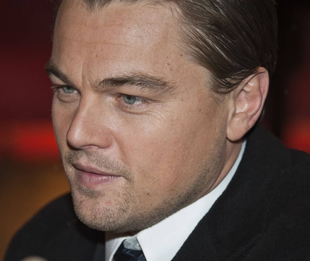 Leonardo DiCaprio Close up