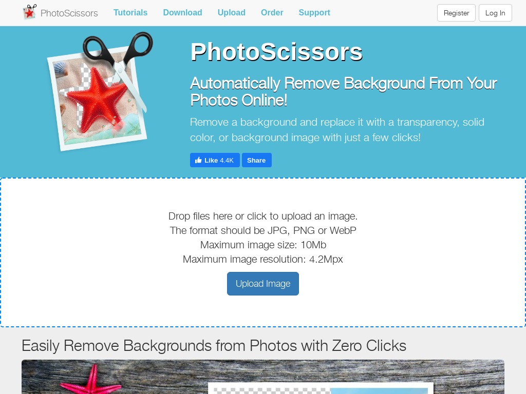 simple software to remove photo background