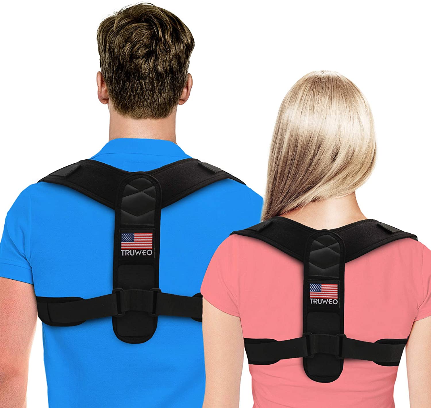 Truweo Adjustable Posture Corrector for Men and Women