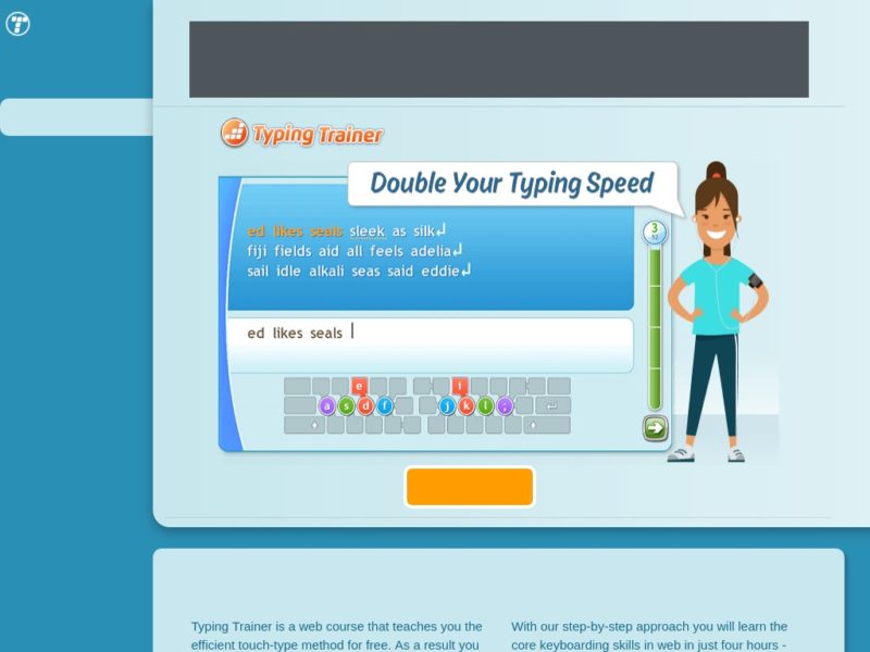 typing practice games for adults