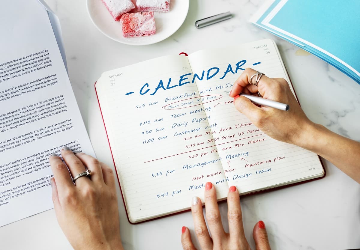 Calendar Agenda Event Meeting Reminder