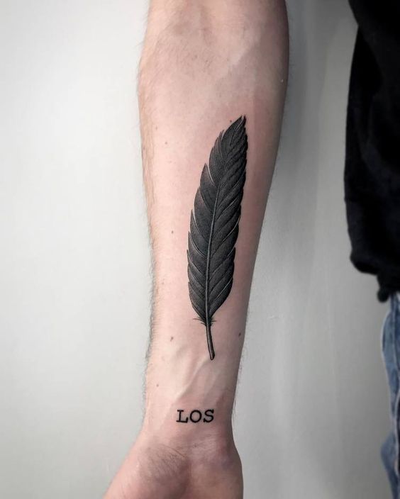 Feather  Indian feather tattoos Feather tattoos Feather tattoo design