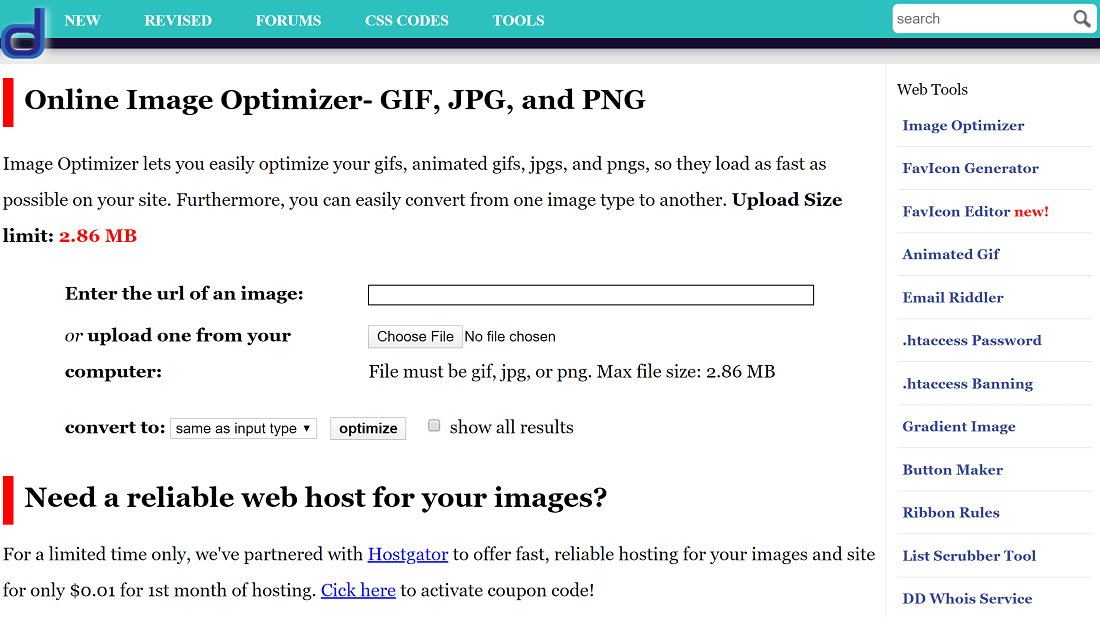 Online Image Optimizer