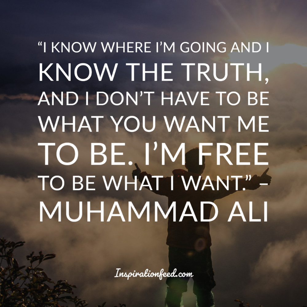 64 Muhammad Ali Quotes on Life and Success - Inspirationfeed