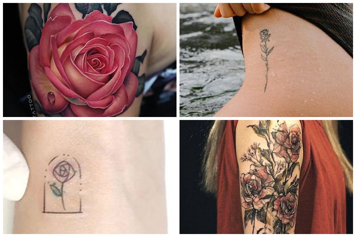 45 Inspiring Rose Tattoo Ideas You Can Almost Smell ...
