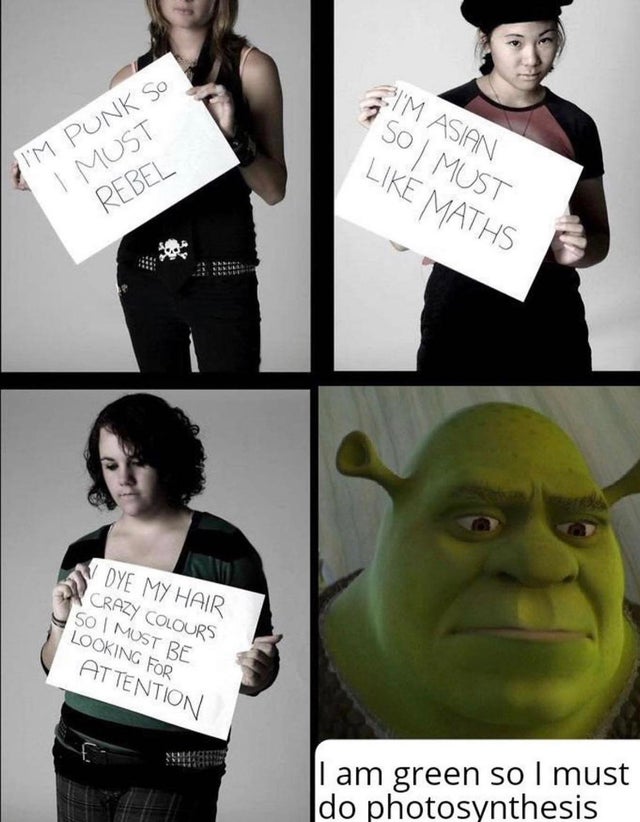 Shrek Meme Discover more interesting Bored Shrek, Funny Shrek, Mike  Wazowski, Shrek memes.