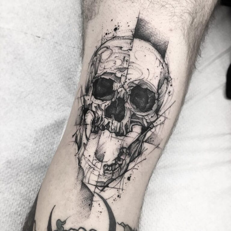 65 Incredible Skull Tattoos To Make Your Skin a Living Canvas ...