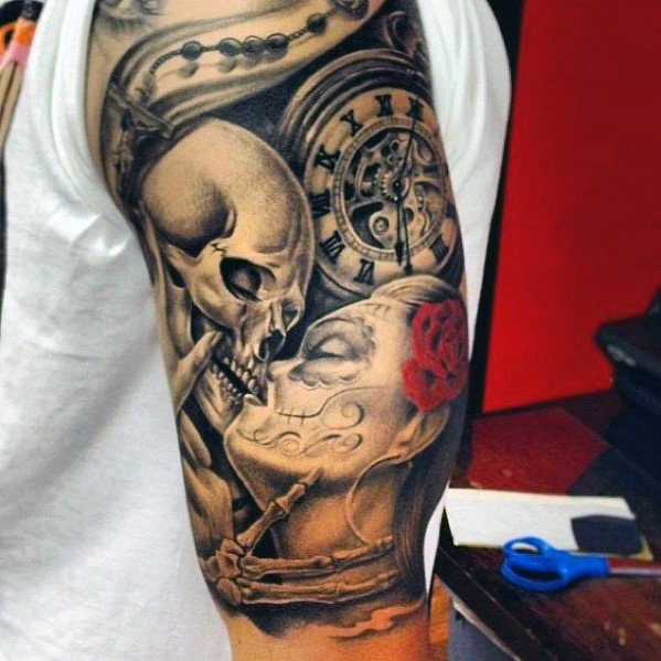 65 Incredible Skull Tattoos To Make Your Skin A Living Canvas Inspirationfeed