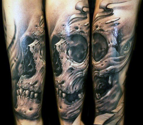 Kudu skull today for @nikanagnou2 . . . . . . . #tattoo #tattoos #ink  #inked #art #tattooartist #tattooart #tattooed #tattoolife #love… |  Instagram