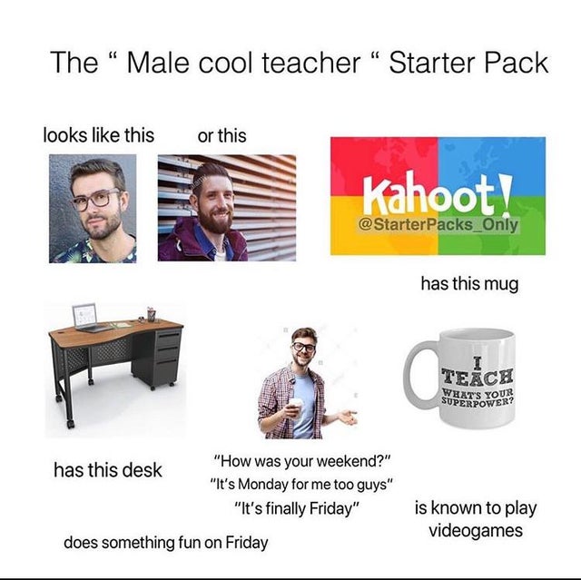 Starter Pack Memes 26 – Inspirationfeed