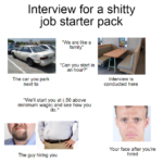 50 Hilarious Starter Pack Memes That Are Weirdly Accurate | Inspirationfeed