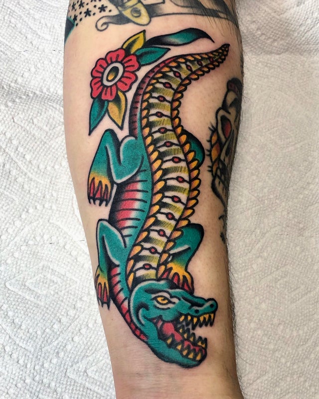 Neo traditional tattoo by Mike Stockings  iNKPPL