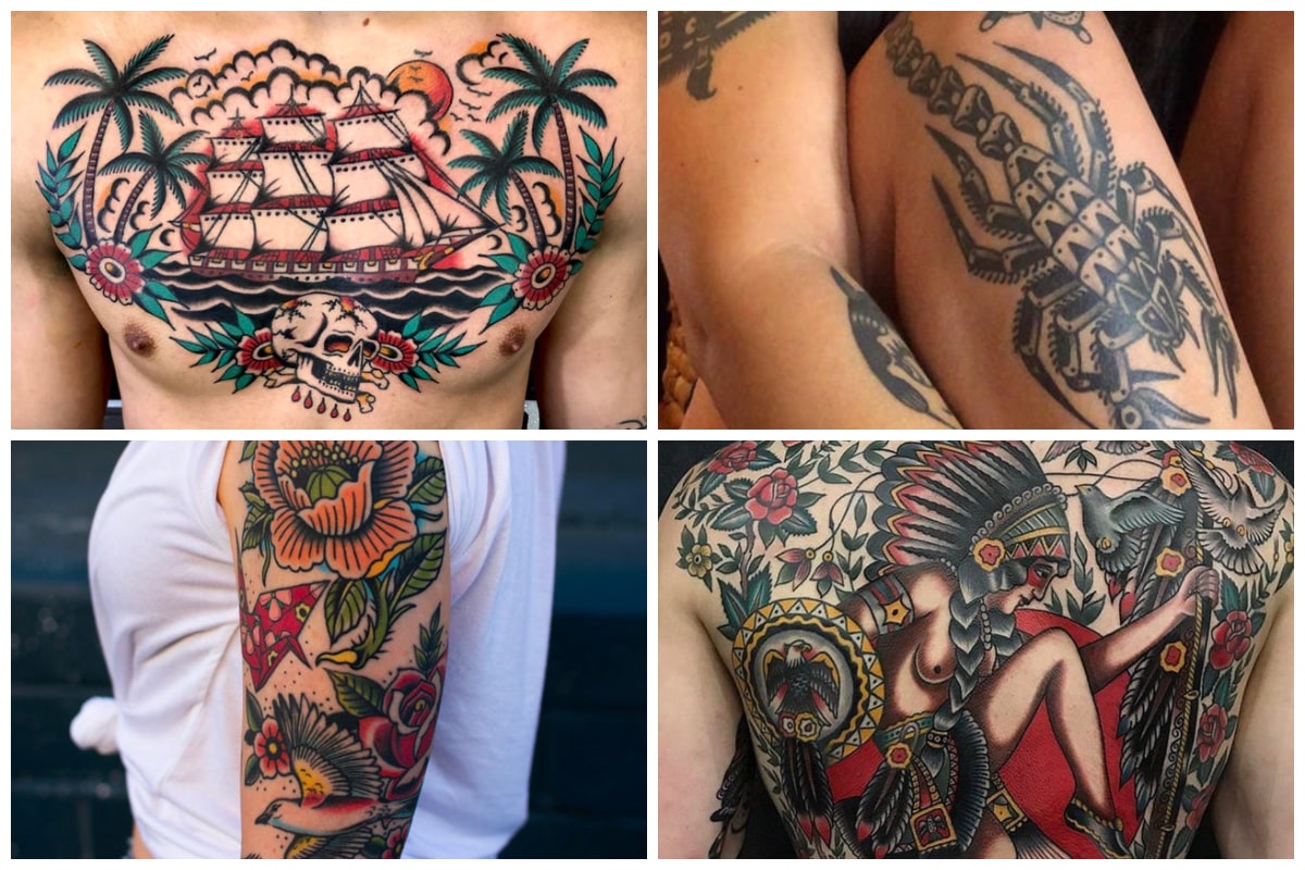 45 Traditional American Tattoos That are Bold and Beautiful |  Inspirationfeed