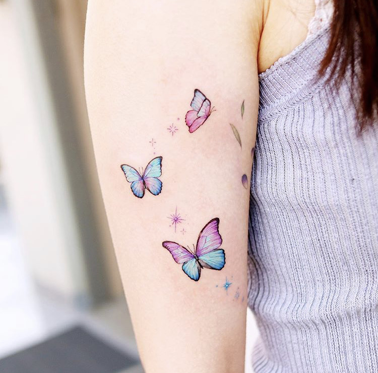 60 Amazing Butterfly Tattoos  Tattoo Designs  TattoosBagcom