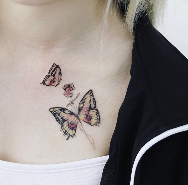 Download 50 Stunning Butterfly Tattoos That Will Make You Feel Free And Sexy Inspirationfeed