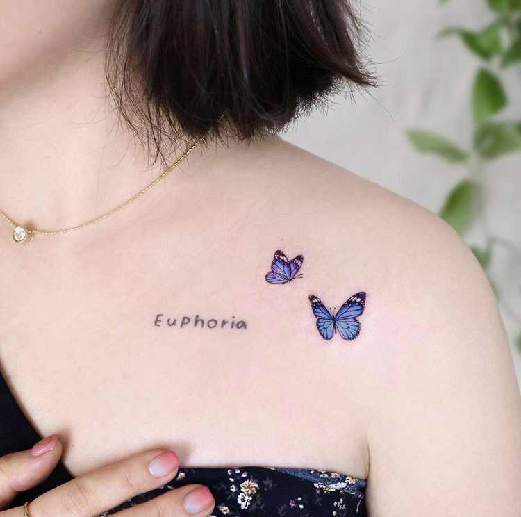 50 Stunning Butterfly Tattoos That Will Make You Feel Free An