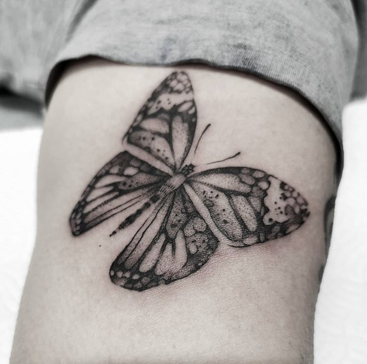 50 Stunning Butterfly Tattoos That Will Make You Feel Free and Sexy ...