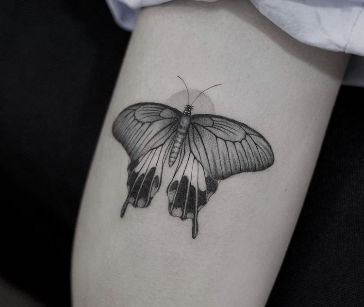 50 Stunning Butterfly Tattoos That Will Make You Feel Free and Sexy |  Inspirationfeed
