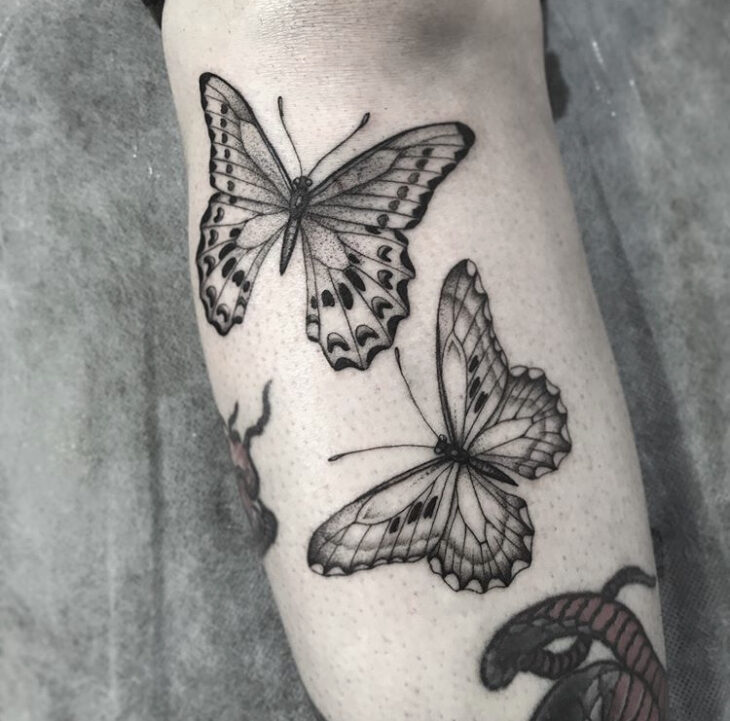 50 Stunning Butterfly Tattoos That Will Make You Feel Free and Sexy ...