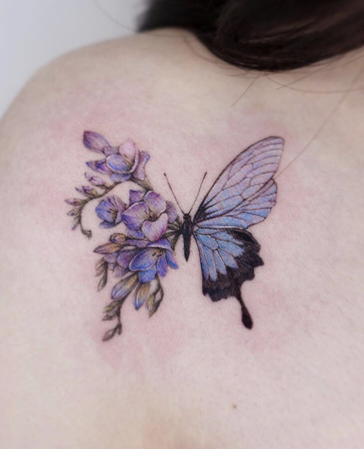 50 Stunning Butterfly Tattoos That Will Make You Feel Free and Sexy ...