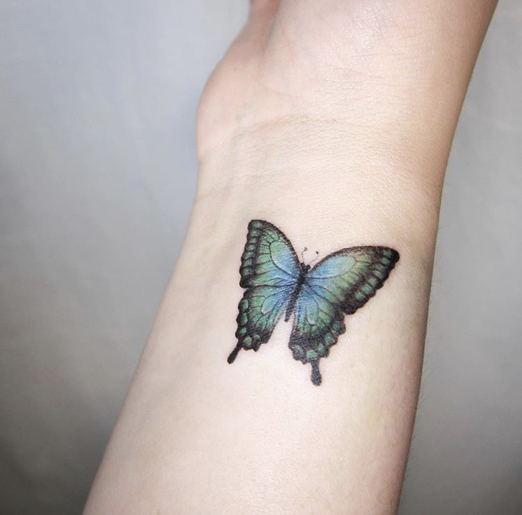 Discover 76 butterfly garden tattoo  ineteachers