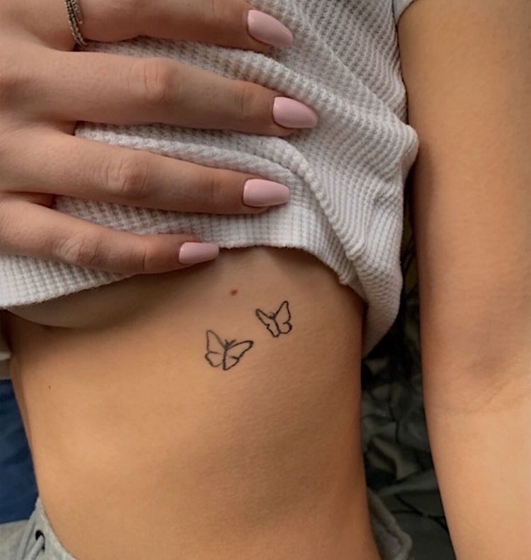 Minimalist Butterfly Tattoos Are Dominating Your Insta Feed for a Very Good  Reason