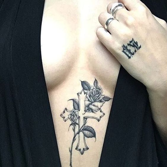 Cross Tattoos for Women  Ideas and Designs for Girls