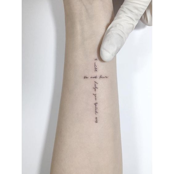 Deep Meaning Womens Feminine Cross Tattoo Embodying Faith and Empowerment   Impeccable Nest