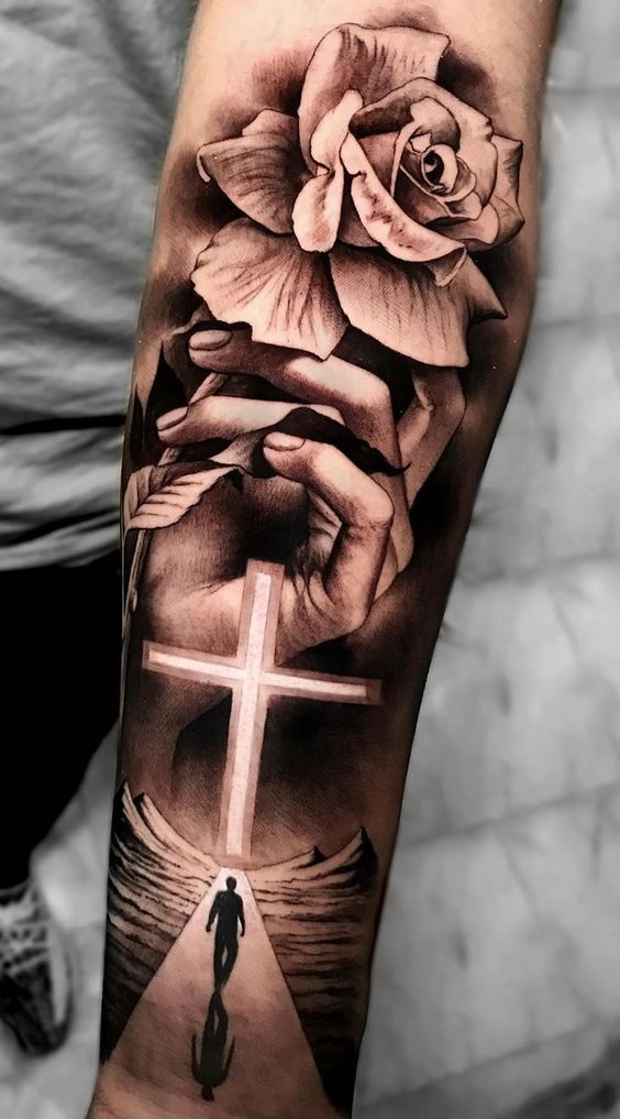 100 Amazing Cross Tattoos To Inspire You  The Trend Scout