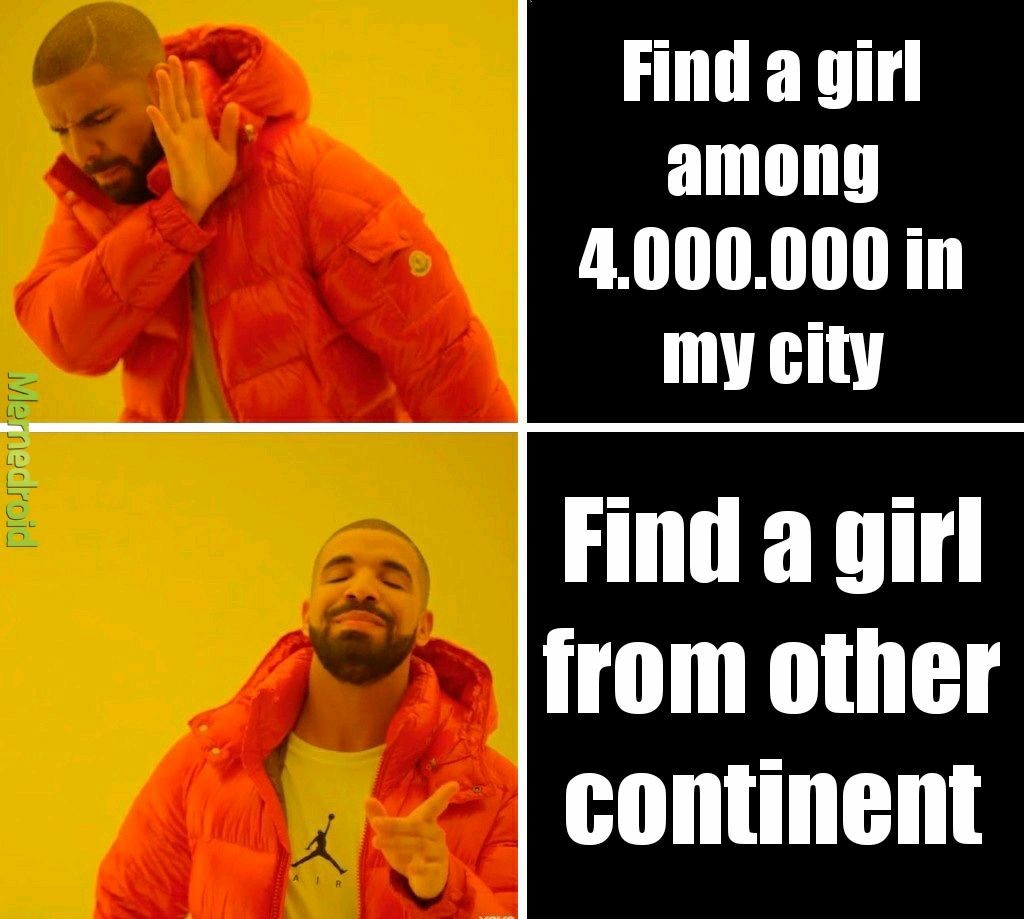 drake meme walking