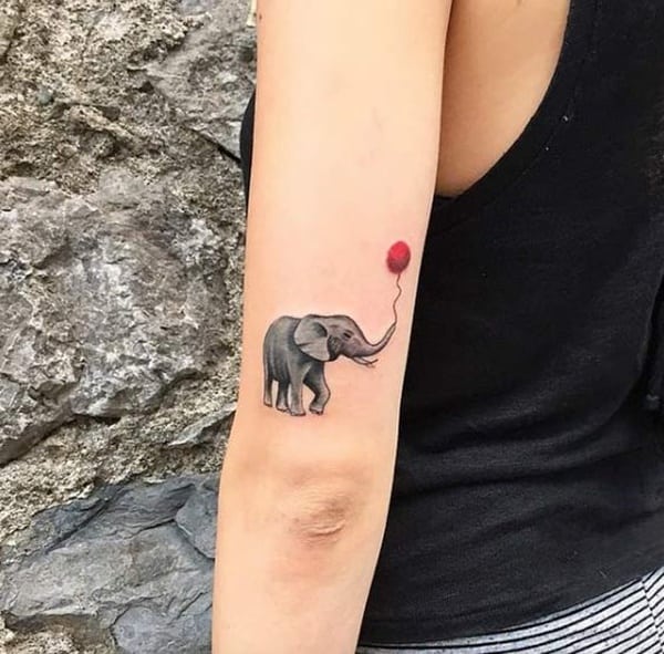 37 Elephant Tattoos On Side Rib