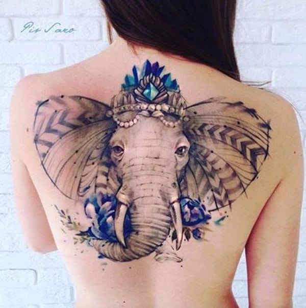 Tattoo uploaded by Chantel  elephant autism autismawareness  AutismSpeaks blackandgrey  Tattoodo